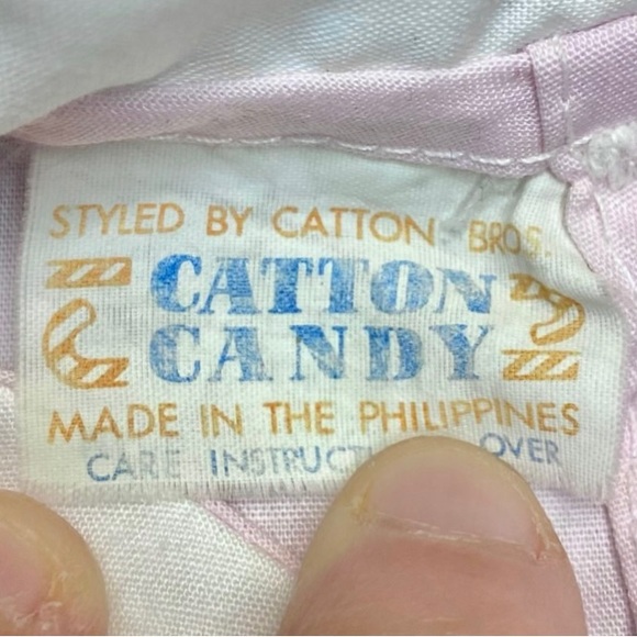 Vintage 70s pink & white chicken kids dress 🐣 - Picture 6 of 6